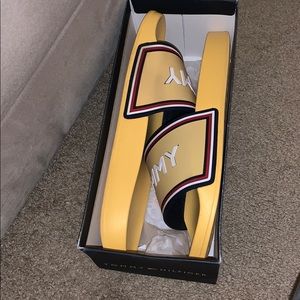 yellow tommy slides